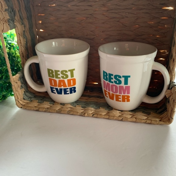 Natural Life Ceramic Mug Set, Mom and Dad, - Picture 5 of 5